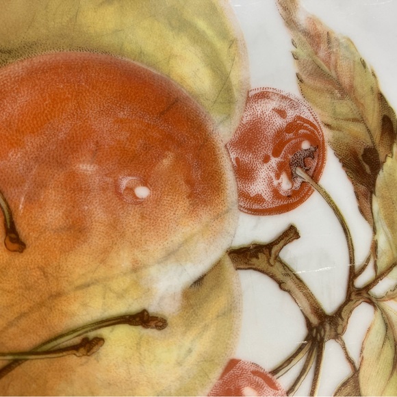 E&R 1886 German Golden Crown Harvest Salad Plates. Set of 3. - Picture 6 of 8